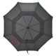 Parapluie de golf fonc avec vent anti-vent.