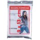 Poncho de pluie transparent avec capuche.