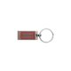 Porte-cls en mtal de forme rectangulaire avec anneau.