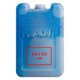 Plaque de refroidissement bleue en plastique.