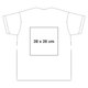 T-shirt basique en tissu pour garons, manches courtes.