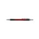 Stylo  bille en mtal noir avec fonction tactile et clip.