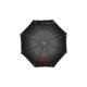 Parapluie noir avec fonction automatique et poigne droite.