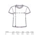 T-shirt en coton avec col rond et manches courtes.
