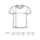 Polo en coton avec courte patte boutonne et coupe ajuste.