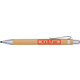 Stylo sans encre couleur bois avec clip.