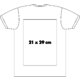 T-shirt en coton pour hommes avec manches courtes et col rond.