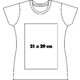 T-shirt en coton pour femmes  manches courtes.