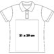 Polo pour femmes en coton avec courte patte de boutonnage.