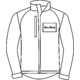 Veste softshell pour homme avec fermeture clair intgrale et poches latrales.