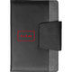 Carnet noir avec fermeture magntique.