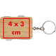 Porte-cls en bois avec anneau en mtal et dcapsuleur intgr.