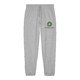 Pantalon de jogging en coton biologique gris chin� avec cordon de serrage.