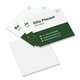 Cartes de visite en papier en multipack, imprimables sur une face.