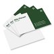 Cartes de visite en papier, imprimes sur une face.