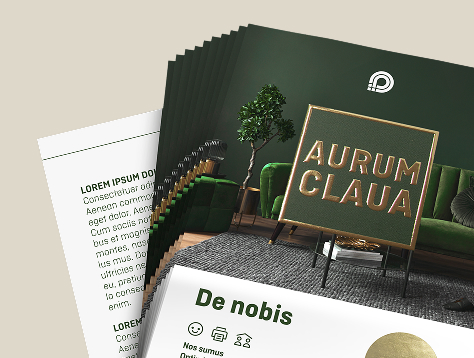 Flyers avec finition sélective