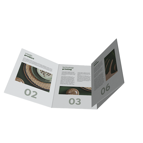 Image Falzflyer DIN A6 6-seitig