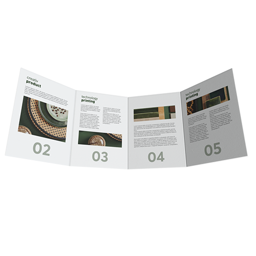 Image Falzflyer DIN A7 6-seitig