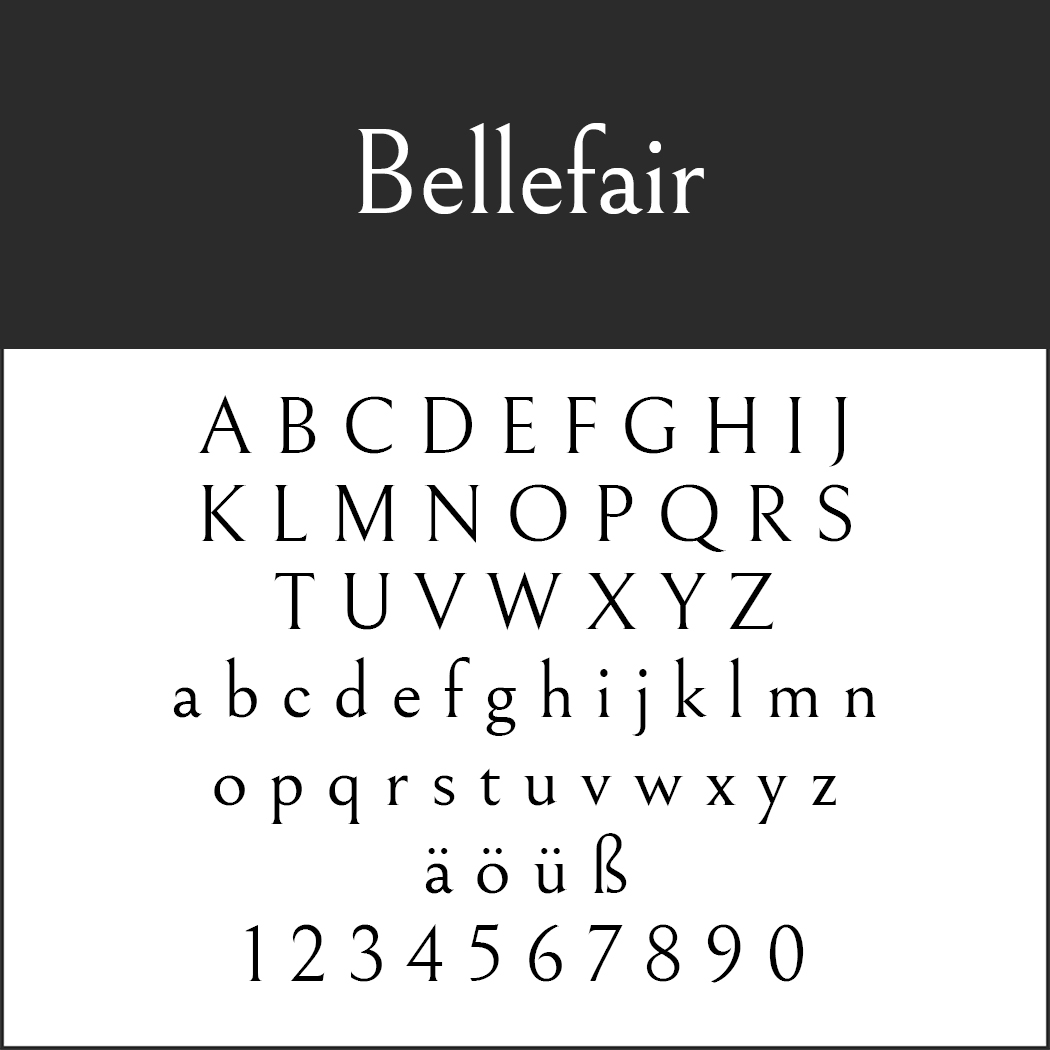 Bellefair by Shinntype
